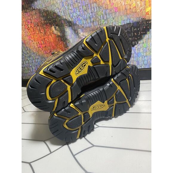 Keen Portland Oregon Brown Waterproof Hiking Men Boot Size 10.5 D - Picture 6 of 12